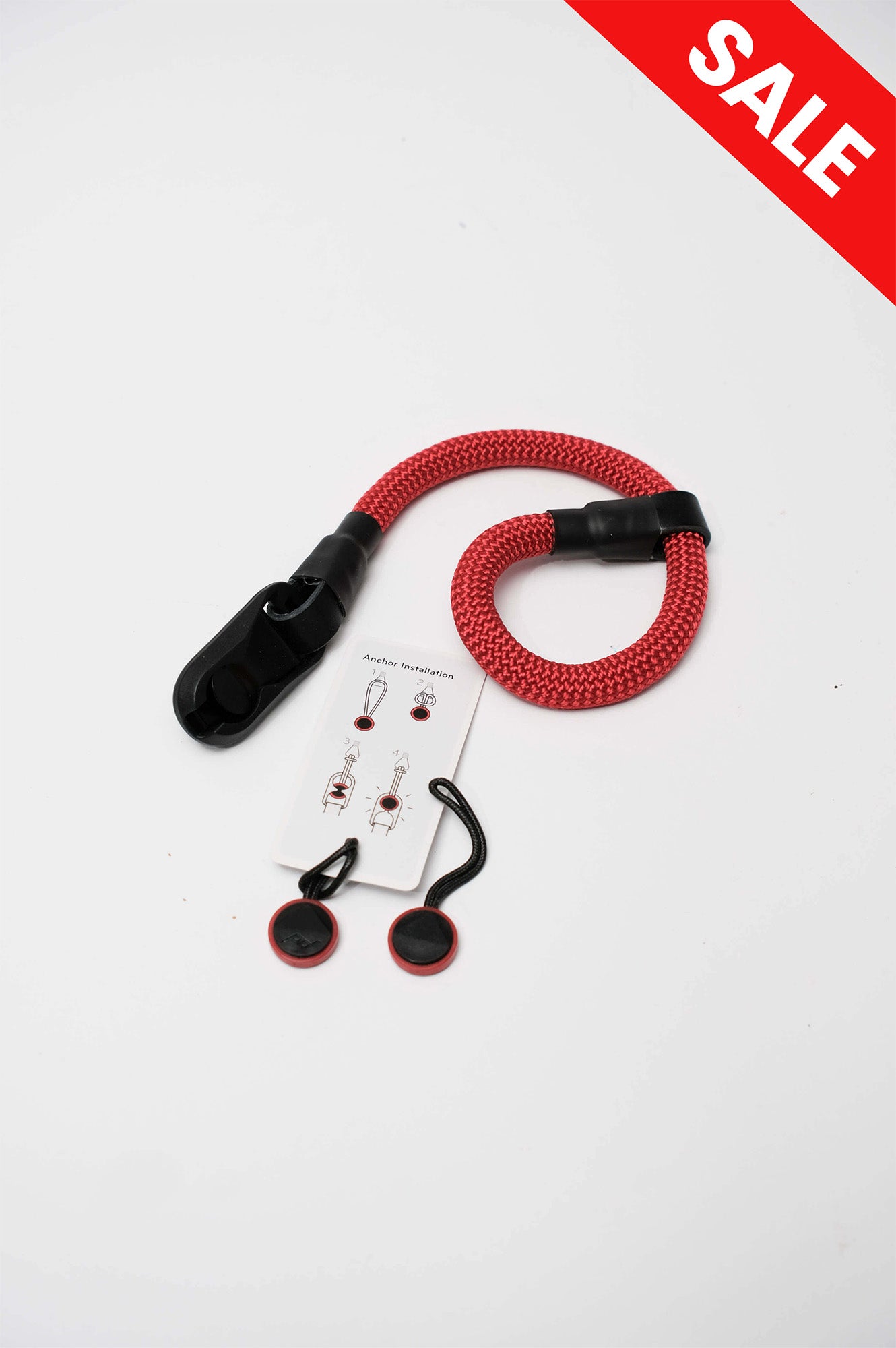 Handschlaufe mit Schnellverschluss rot Peak design