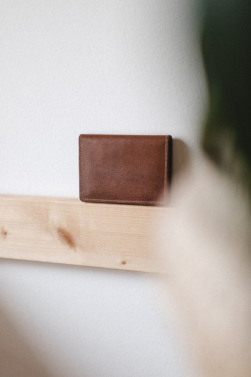 Leder Kartenetui Wallet modern