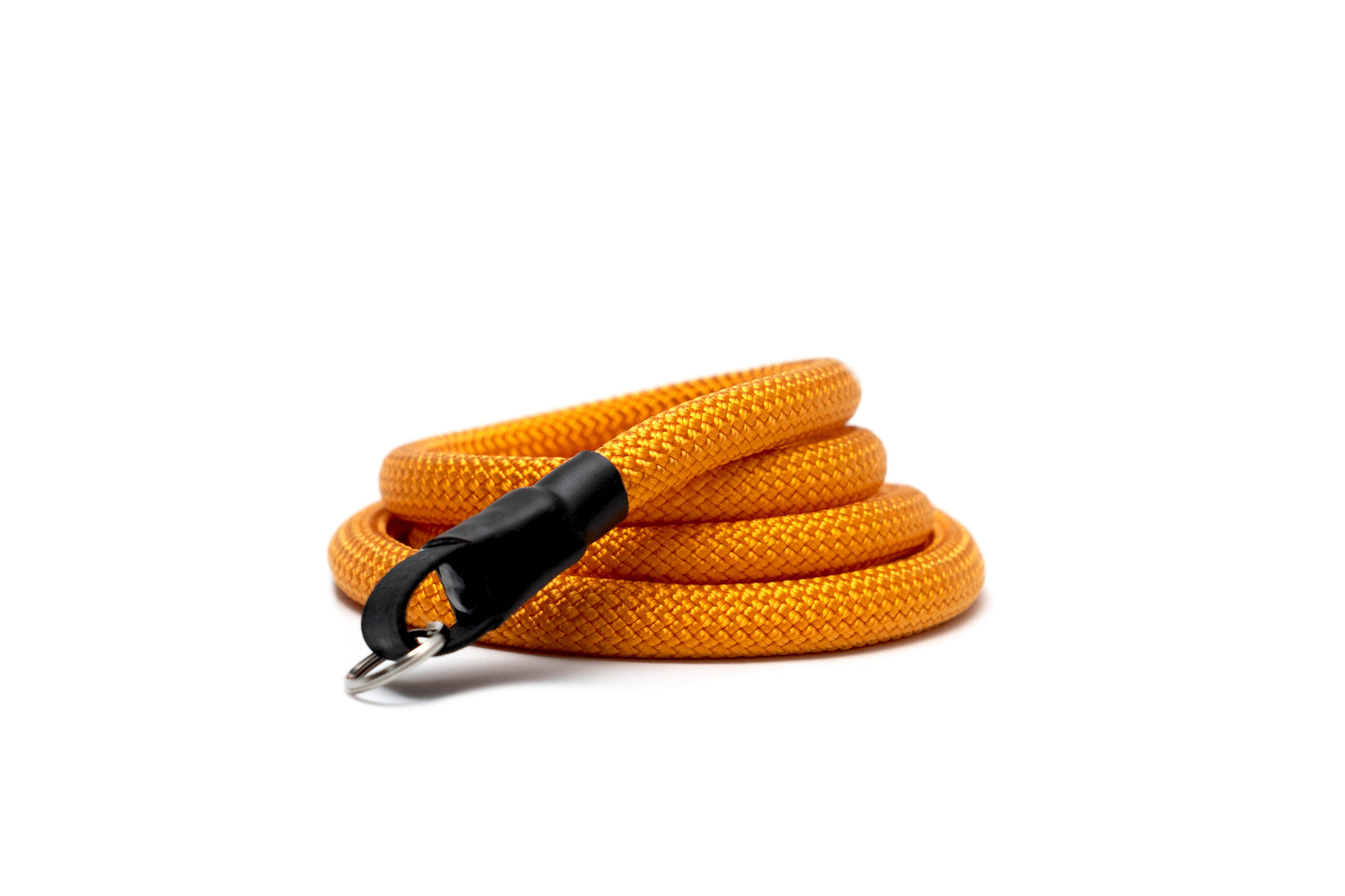 Veganer Kameragurt, Rope - Kameraseil in Orange von seam strap. Premium Kameragurte aus Deutschland
