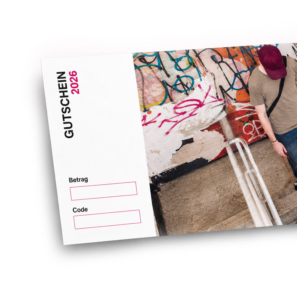 Geschenkgutschein für Fotografen