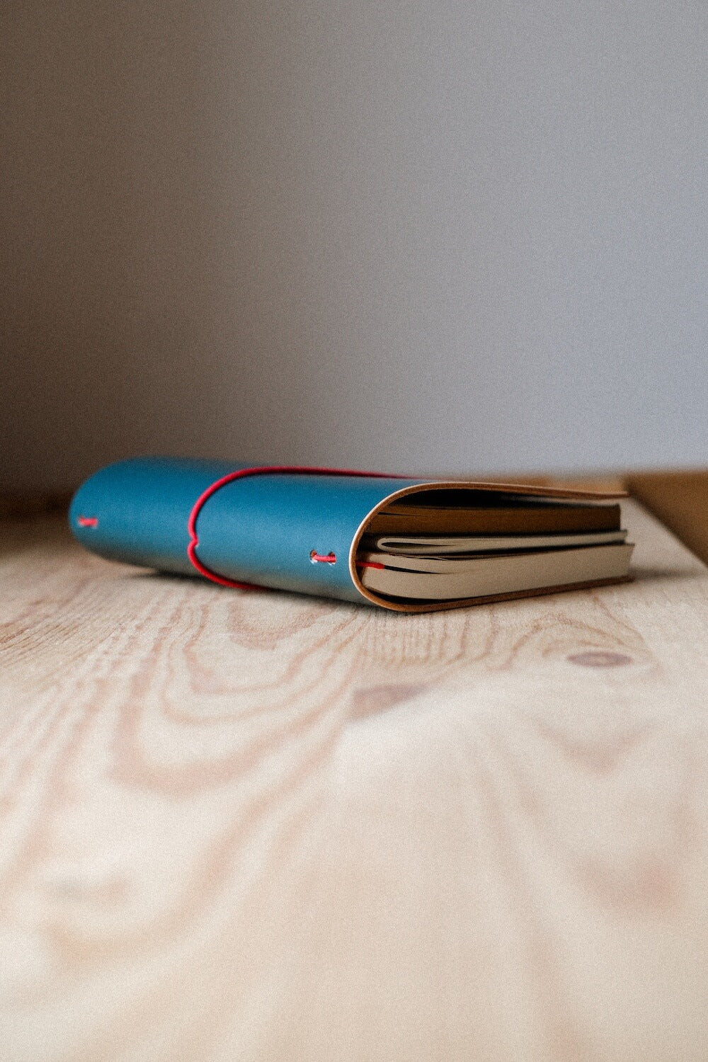 Lederhülle / Leder Journal Cover A6 für Kalender und Refill. Handgemacht. 