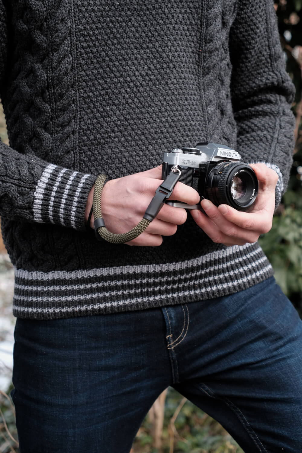 Kamera Handschlaufe mit seam strap Schnellverschluss System für Kamera clip