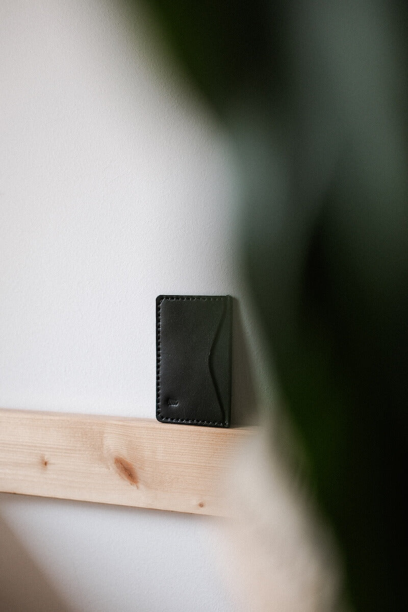Wallet für Karten in schwarz