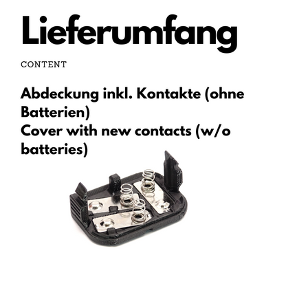 Batteriefachdeckel für Minolta XM, XK Motor