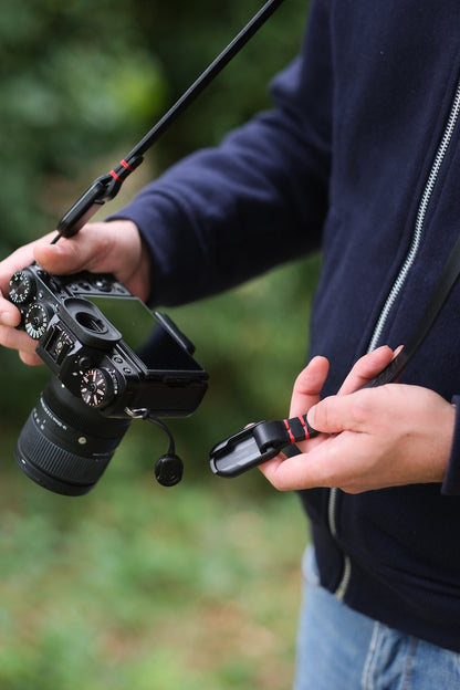 Leder Kameragurt mit SmallRig Schnellverschluss für Leica und Fuji Kameras