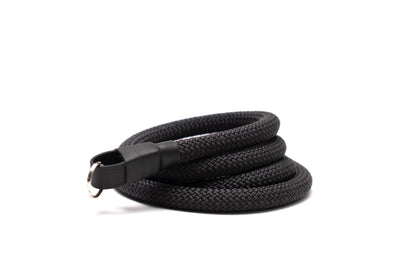 seam strap Kameraseil aus Paracord, Kletterseil in der Farbe Anthrazit für Kameras und Fotografen als Kameragurt