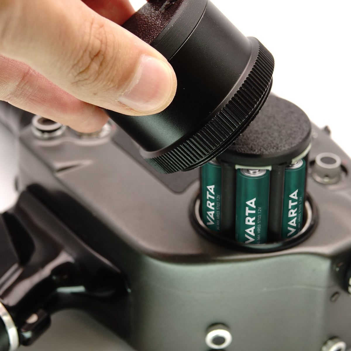 Batterieadapter für Beaulieu 4008 S, ZM, ZMII, M3