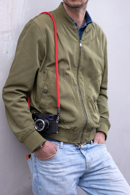 seam strap kameraseil in rot