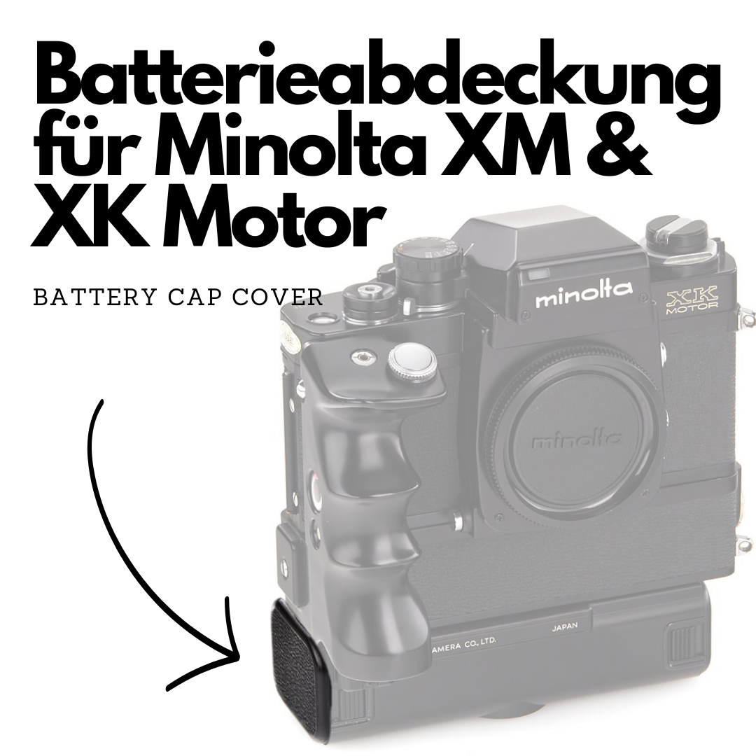 Batteriefachdeckel für Minolta XM, XK Motor