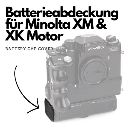 Batteriefachdeckel für Minolta XM, XK Motor