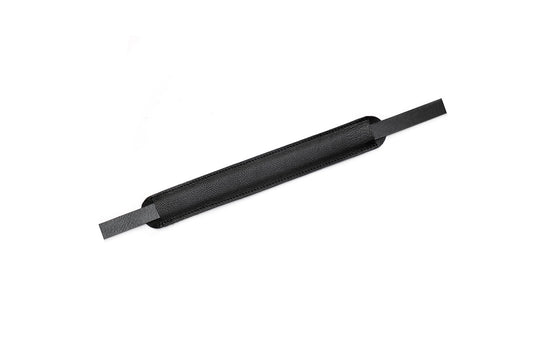 SEAM Comfort Pad aus schwarzem Kalbleder für Kameragurte
