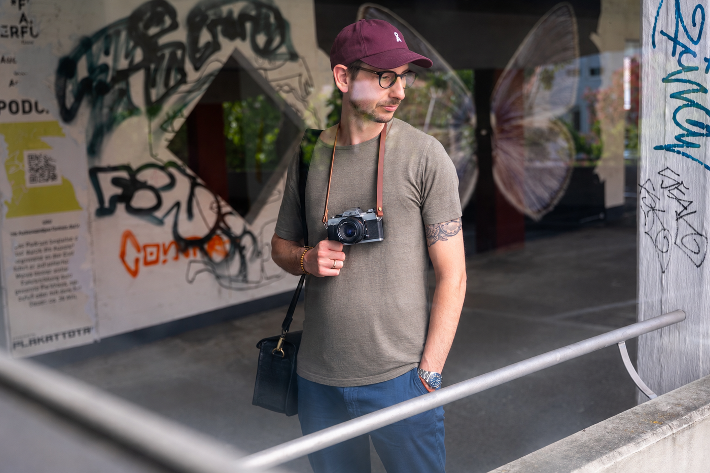 Premium-Leder für Fotoausrüstung